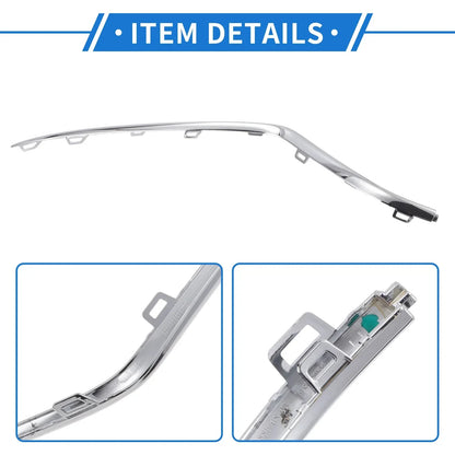 Front Left Bumper Grille Trim for Mercedes-Benz W167 GLE (2020-2023)