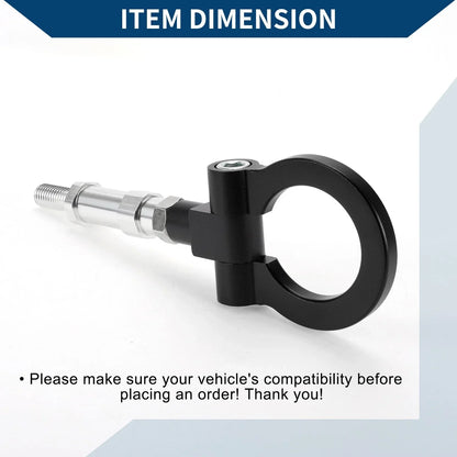 Tow Hook for Honda S2000 20.4cm Black (2000-2009)