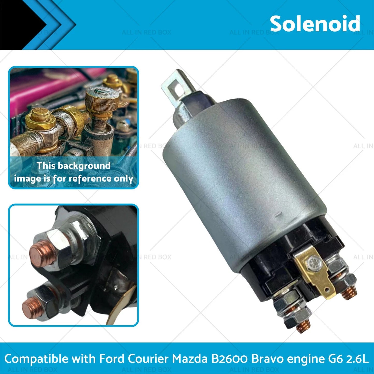 Ignition Solenoid Switch for Mazda B2600 Courier 2.6L (1985-1993)