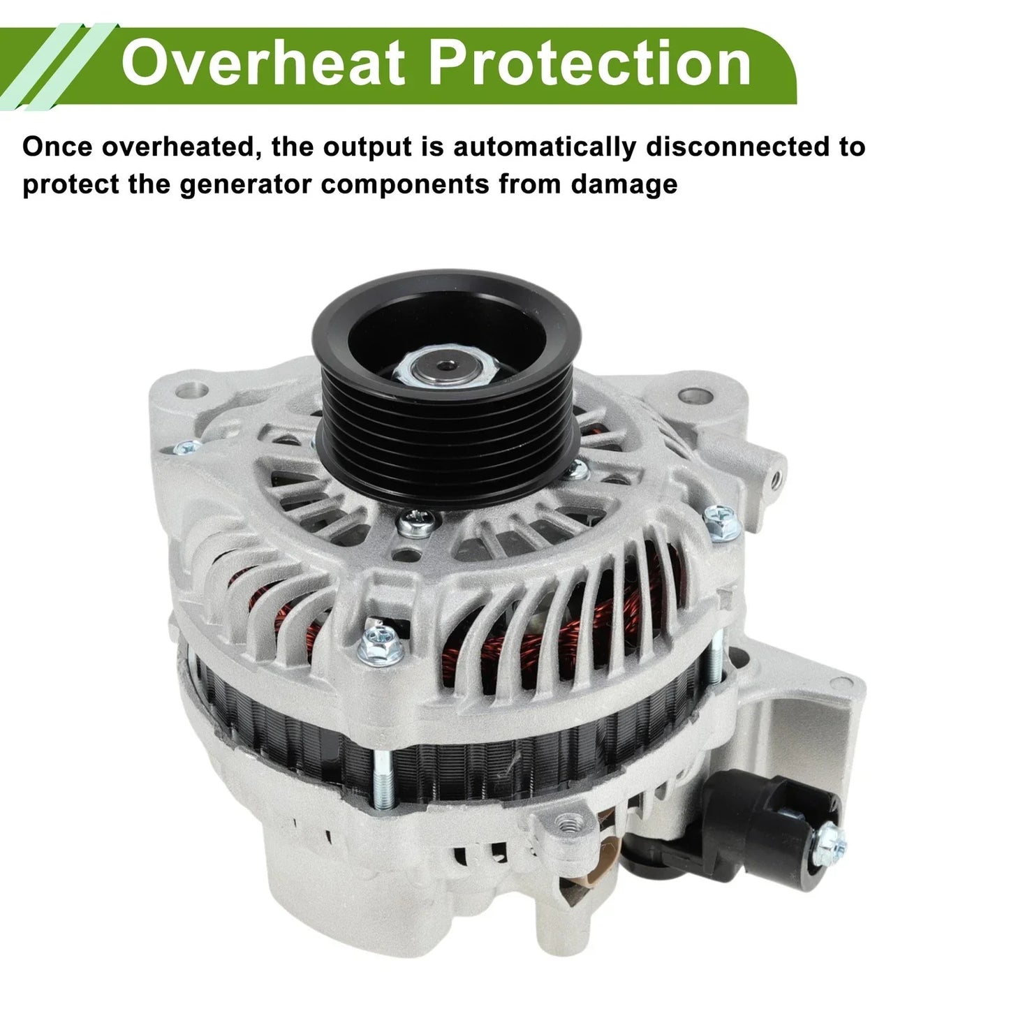 80A 12V Alternator for Honda Civic (2006-2011) 1 x Unit