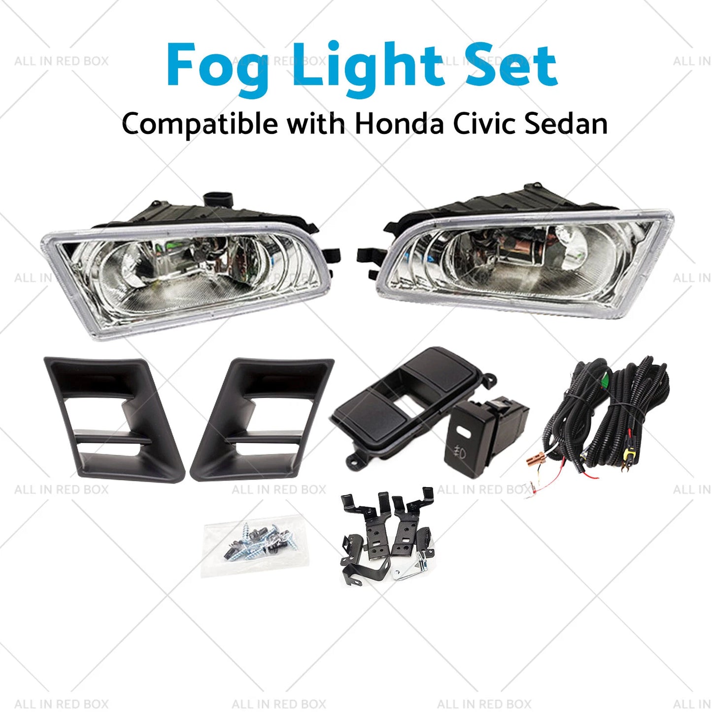 Fog Light Set for Honda Civic Sedan (2006-2008)