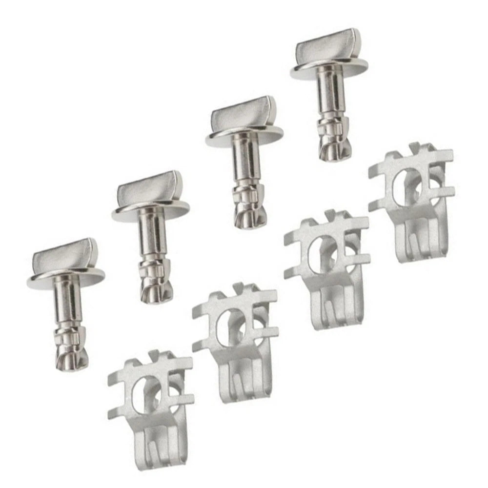 4 x Engine Shield Cover Thumb Pins & Nuts for Ford F-150, Edge, Explorer