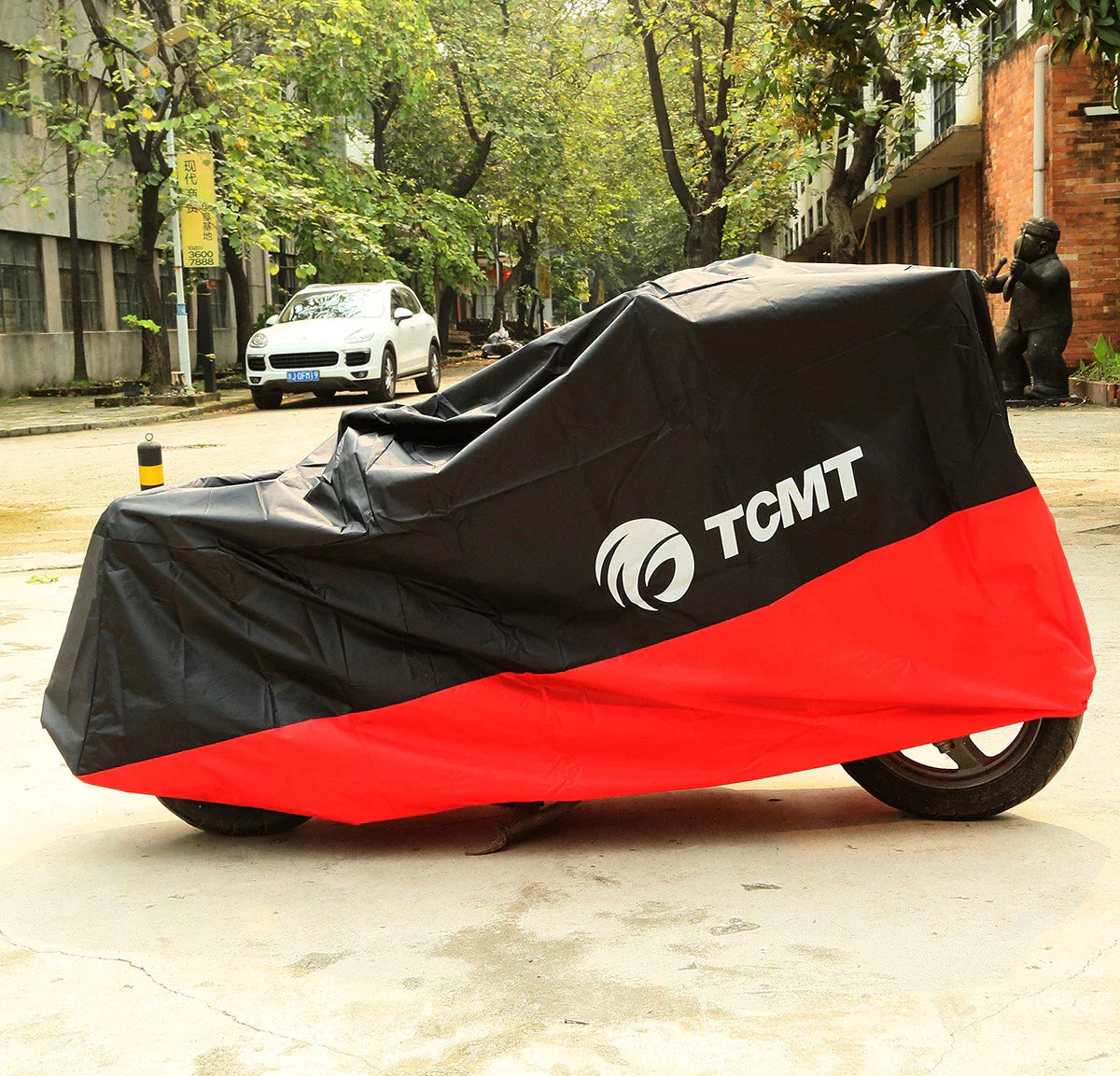 XXXL 295x110x140 Motorcycle Cover Waterproof Outdoor Rain Dust Protector