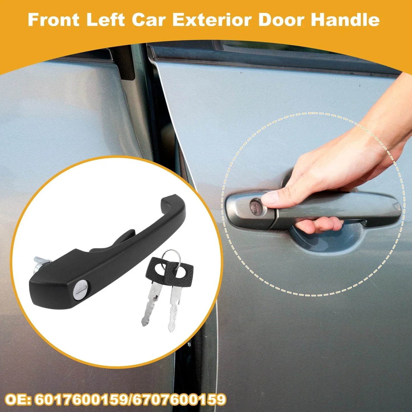 Front Left Door Handle for Mercedes-Benz G-Class (2019-2023)