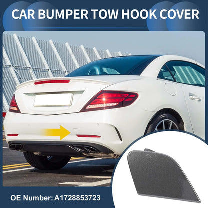 Rear Bumper Tow Hook Cap for Mercedes-Benz (2016-2023) Selenite Grey Metallic