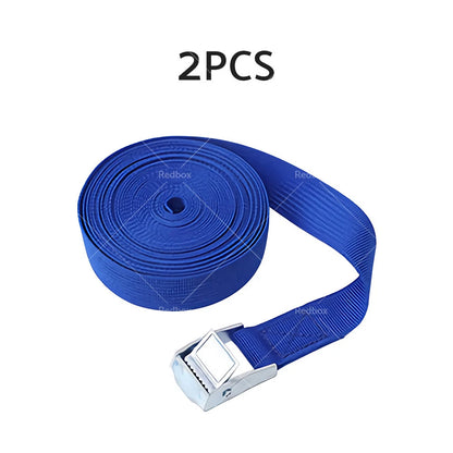 2M Metal Buckle Cam Tie Down Straps for Cargo Ratchet Lashing
