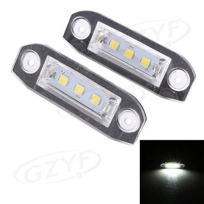 SMD LED License Plate Lights for Volvo XC70 V50 C70 V70 XC60 (2001-2016)