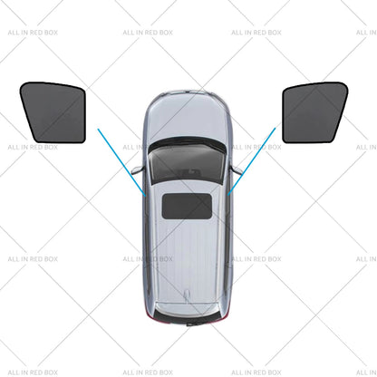 Magnetic Mesh Sun Blind Shades for Audi Q7 SQ7 (2015-2025)