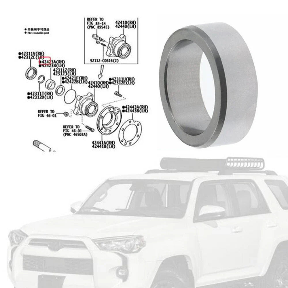 Axle Bearing Retainer for Toyota 4Runner, FJ Cruiser, Tacoma, Lexus GX460, GX470 (2003-2023)