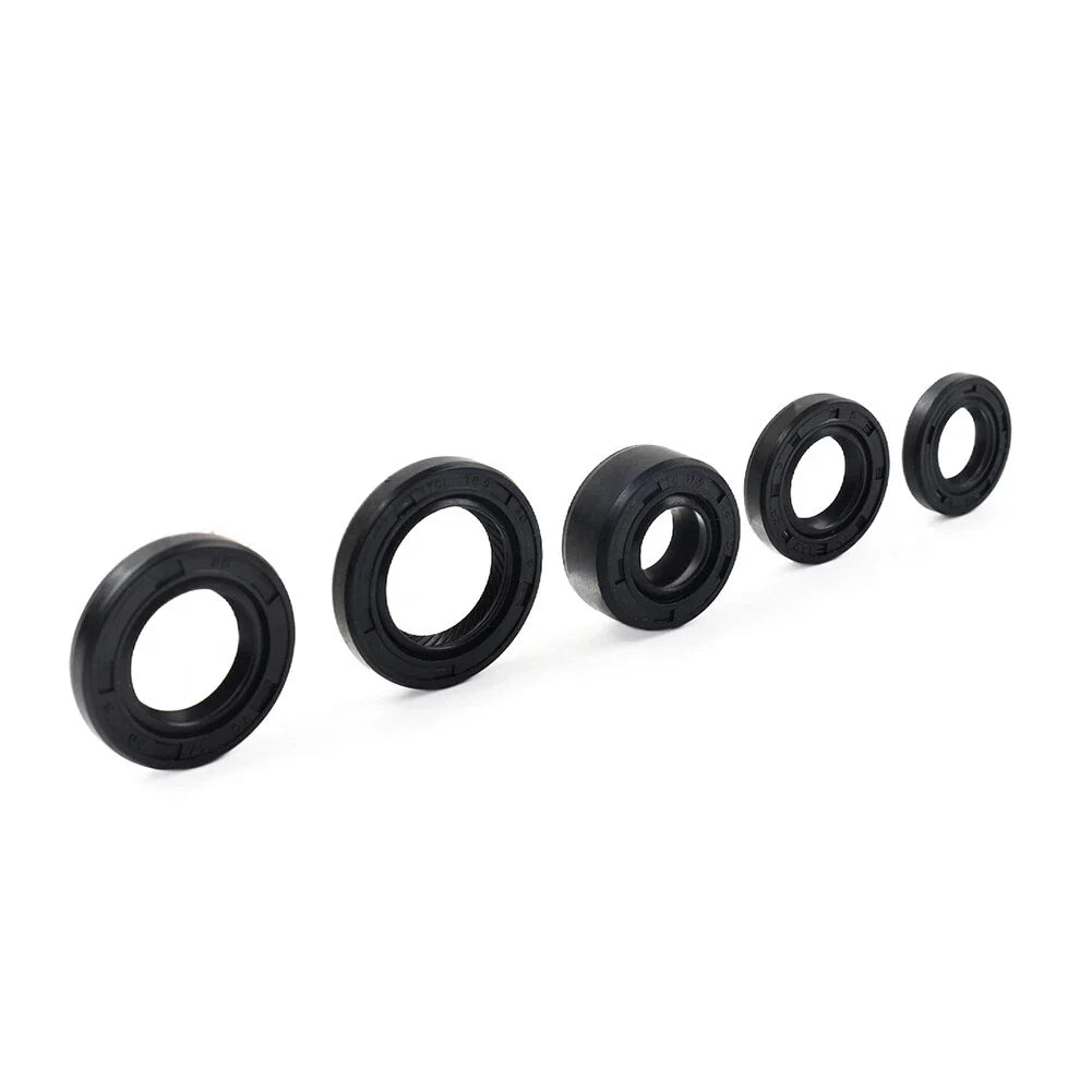 5Pcs Engine Oil Seal Kit for Honda TRX70 TRX90 ATC70 C70 CL70 CRF50 Z50