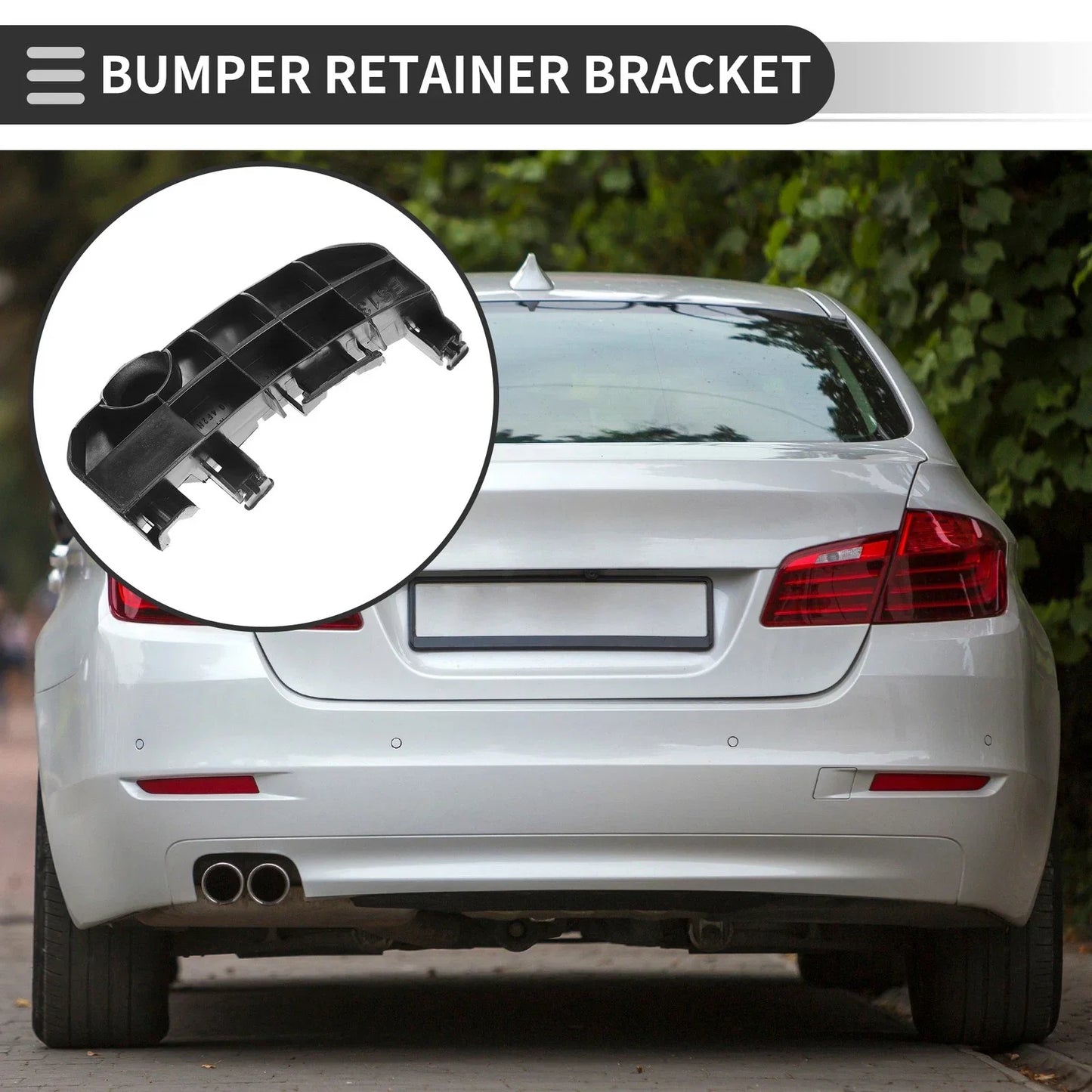 Left Rear Bumper Retainer Bracket for Lexus ES300h (2013-2018)