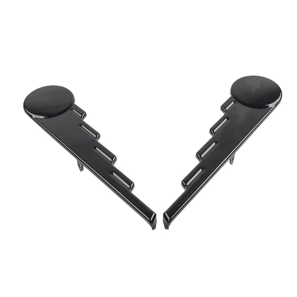 Black Saddlebag Trim Speed Ball Wing for Harley Touring Road King (2009-2023)