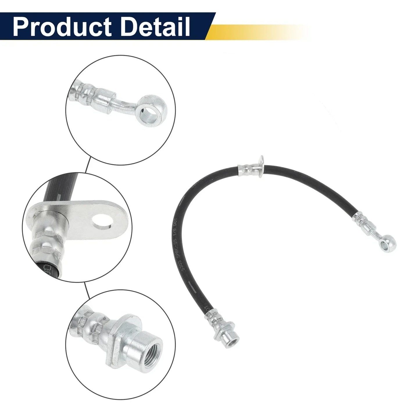 Rear Right Brake Hose for Honda Accord (2013-2017) Hydraulic Brake Line