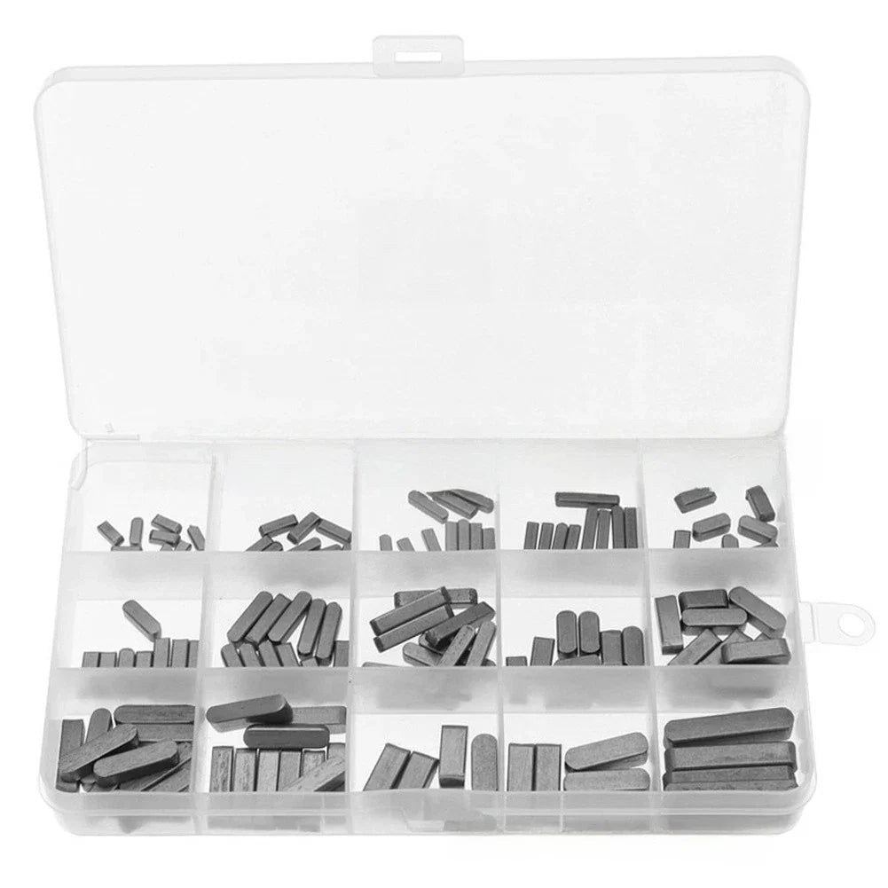 175 x Parallel Drive Shaft Key Stock Set Carbon Steel for Technical Use