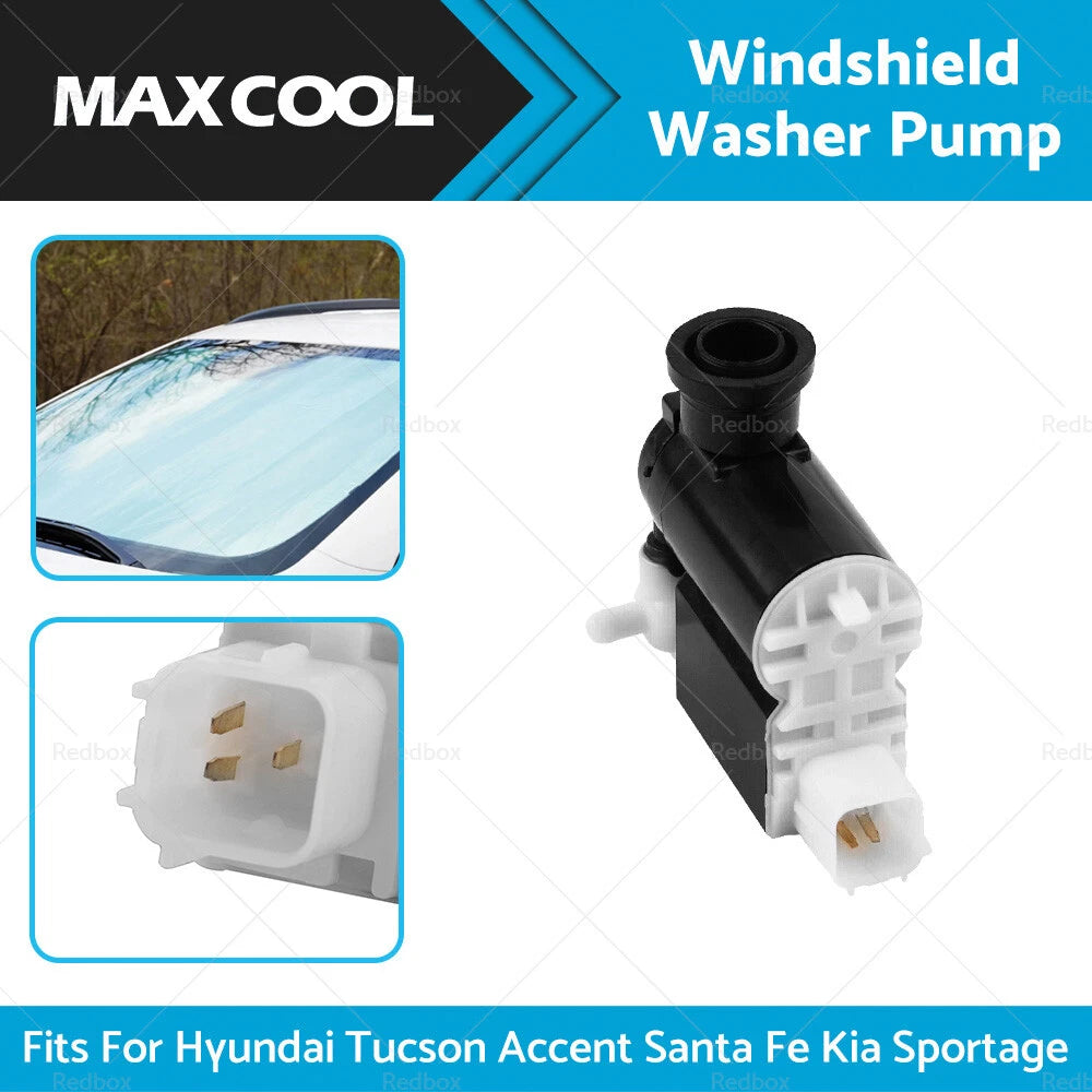 Windscreen Washer Pump for Hyundai Tucson, Accent, Santa Fe, Kia Sportage