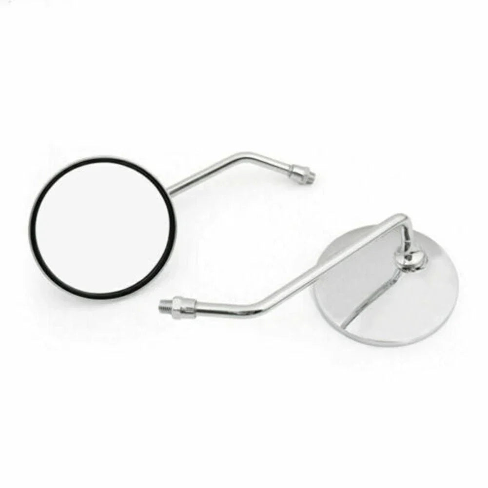 Rearview Round Mirrors / 10MM / for Suzuki GT 125/185/250/380/550/750