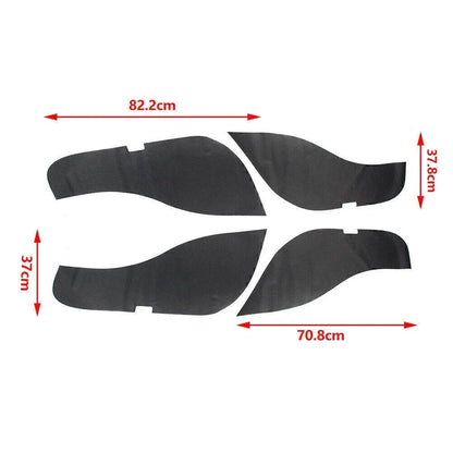 Door Anti Kick Pad Protection Cover for Mercedes Benz GLE W167 V167 (20-22)