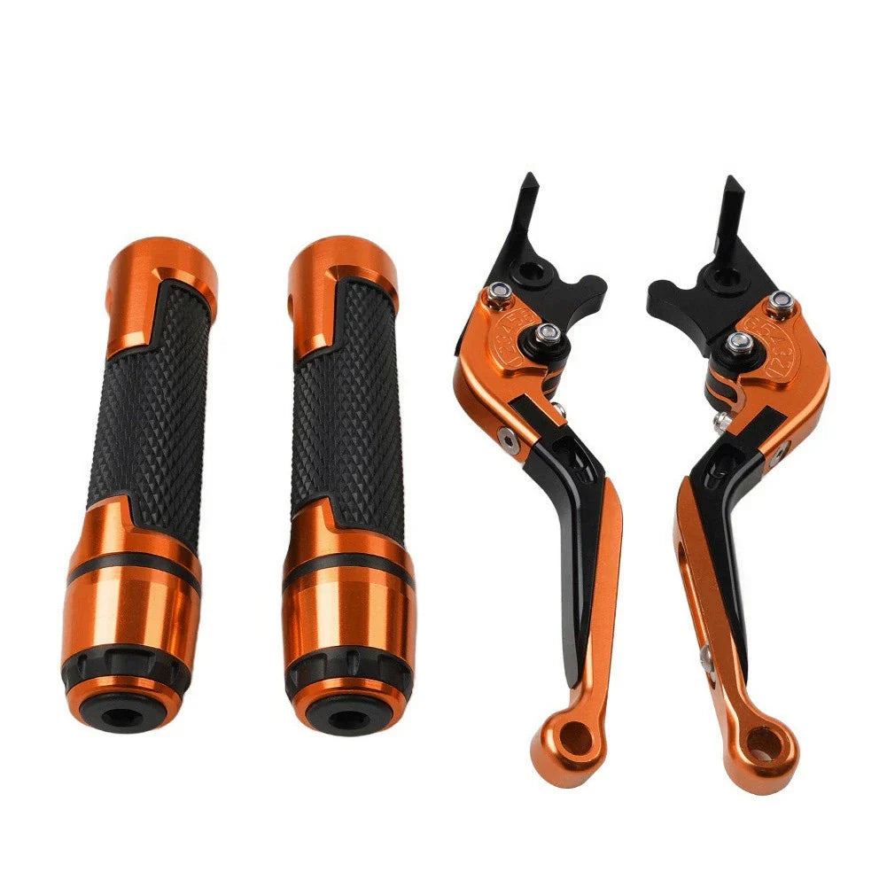 Folding Extendable Brake Clutch Lever Grip for Honda CRF1000L CRF1100L (2016-2023)