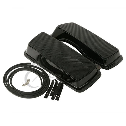 Dual 6x9'' Saddlebag Speaker Lids for Harley Electra Street Road Glide (93-13)