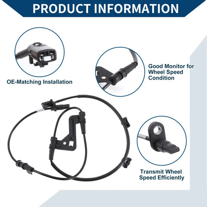 ABS Wheel Speed Sensor for Hyundai Elantra 2017-2020 (2 x Sensors)