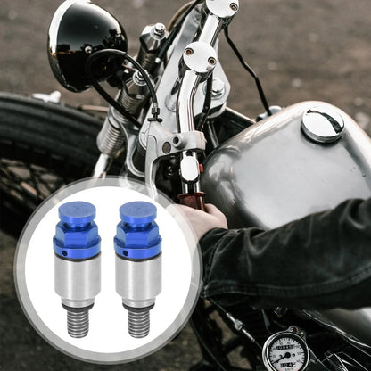 M5x0.8 Motorcycle Screw Fork Air Bleeder Valves 2pcs for Honda Yamaha (N/A)
