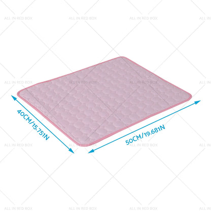 Cooling Mat for Dogs & Cats - Soft Mesh Fabric for Hot Weather