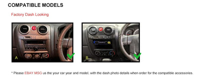 9'' Wireless Carplay Android Auto Head Unit for Holden Colorado (2008-2012)