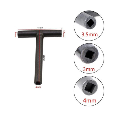 T Spanner Socket Wrench 3/3.5/4/9/10mm for Motorcycle Engine