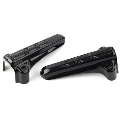 Front Lower Fork Leg Covers LED Smoke Light for Harley FLHR FLHTK FLHX (14-20)