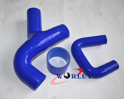 Silicone Intercooler Turbo Hose for Subaru Impreza GC8 WRX 99-00 Blue