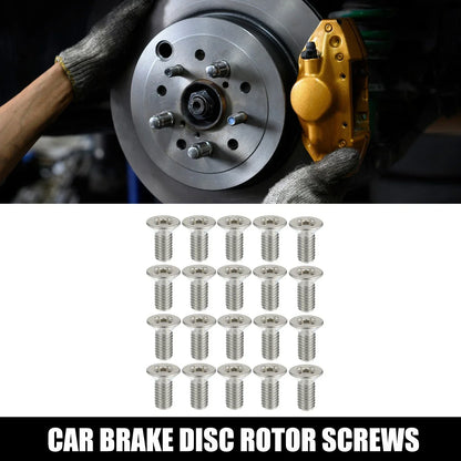 Brake Disc Rotor Screws Bolts Kit 20 x for Honda Accord Civic