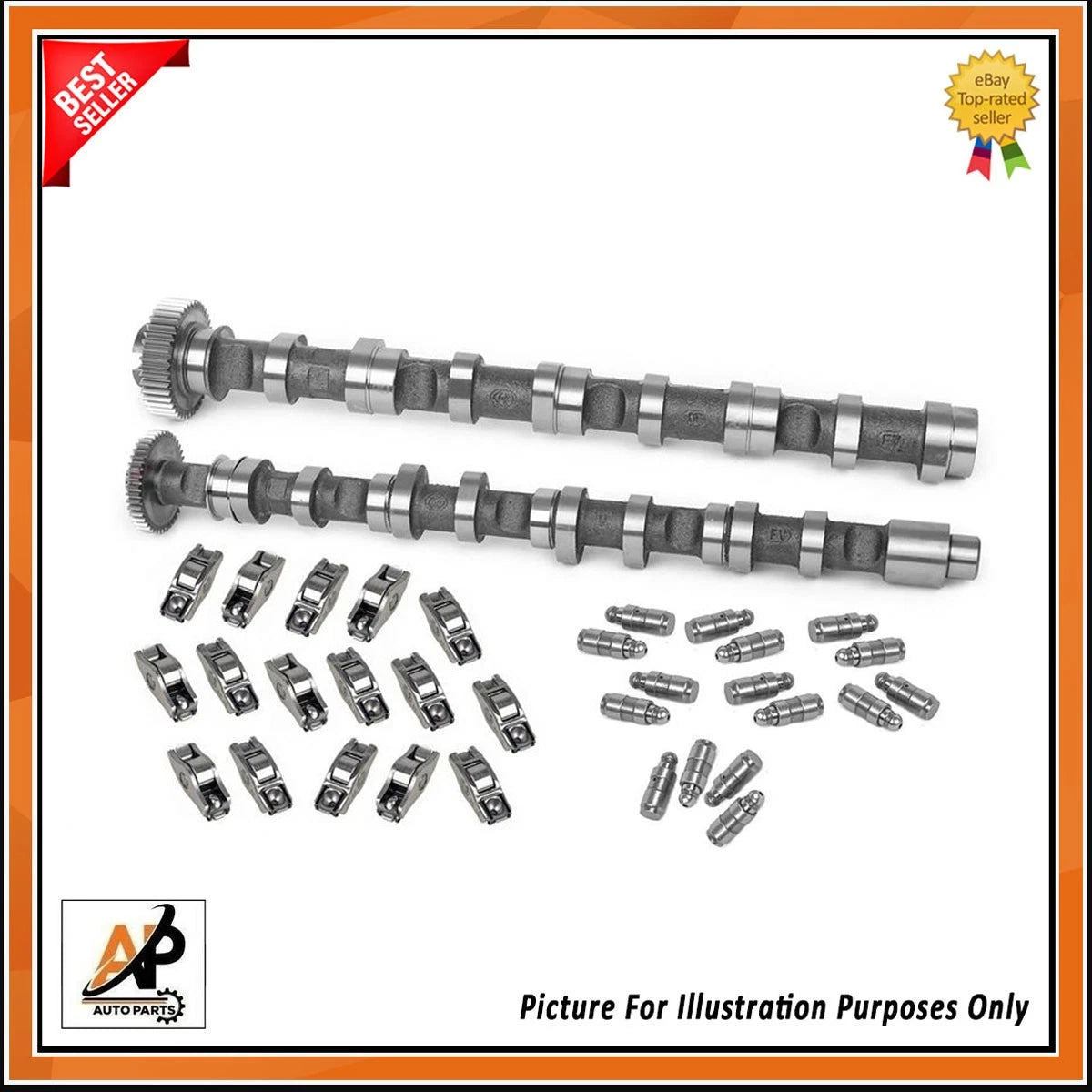 Camshaft Kit with Lifters and Rockers Replacement for VW 1.6 TDI (2010–2014)
