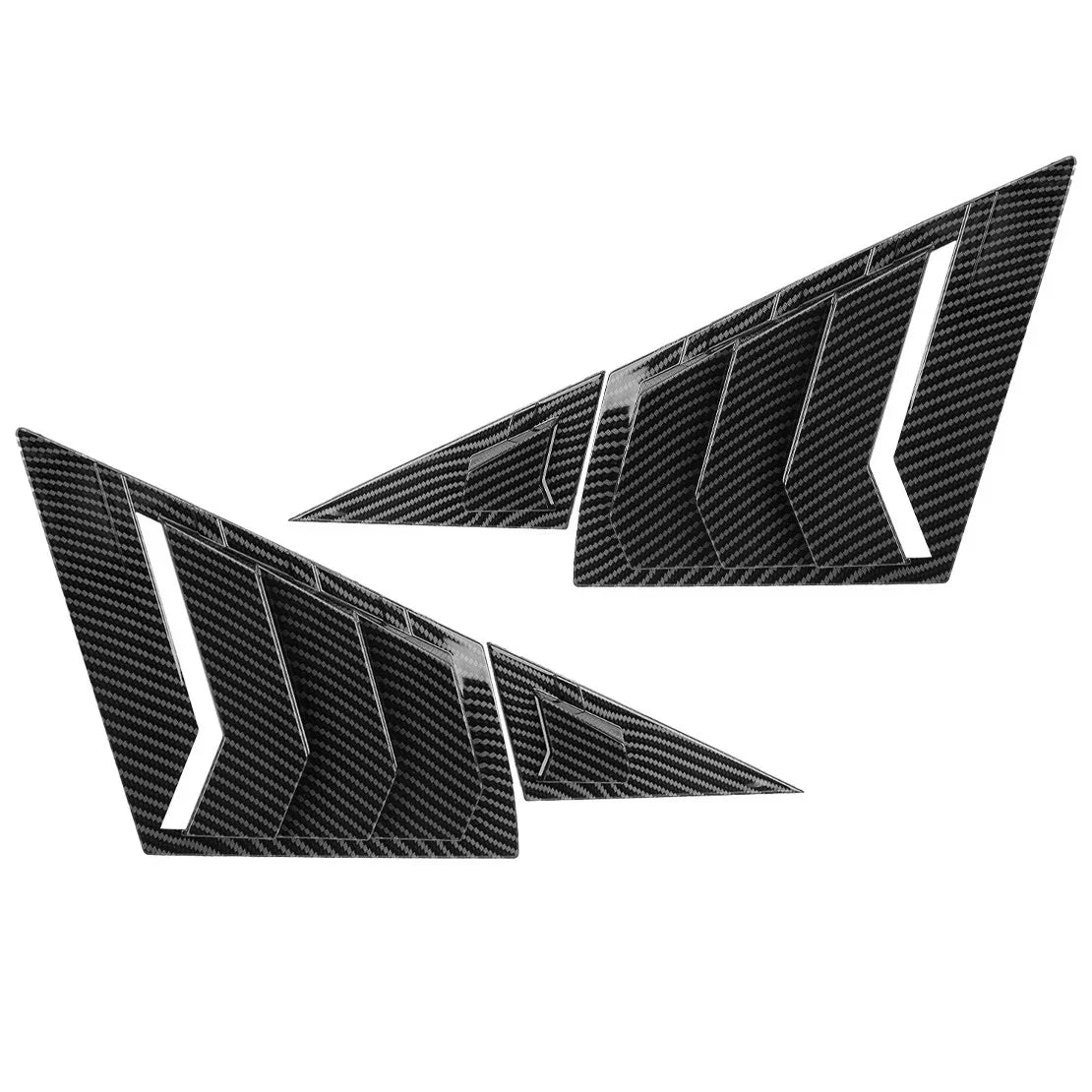 Front Side Window Triangle Scoop Louver Cover for Honda Civic (2011-2015)
