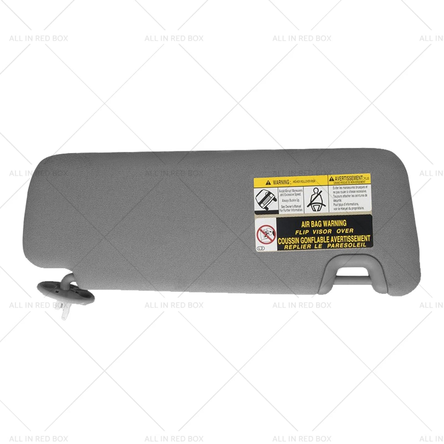 Right Driver Side Sun Visor with Vanity Light for Toyota Kluger (2014-2019)