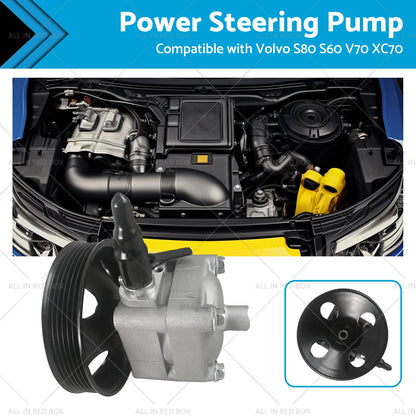 Power Steering Pump for Volvo S80 S60 V70 XC70 XC90 (2000-2016)
