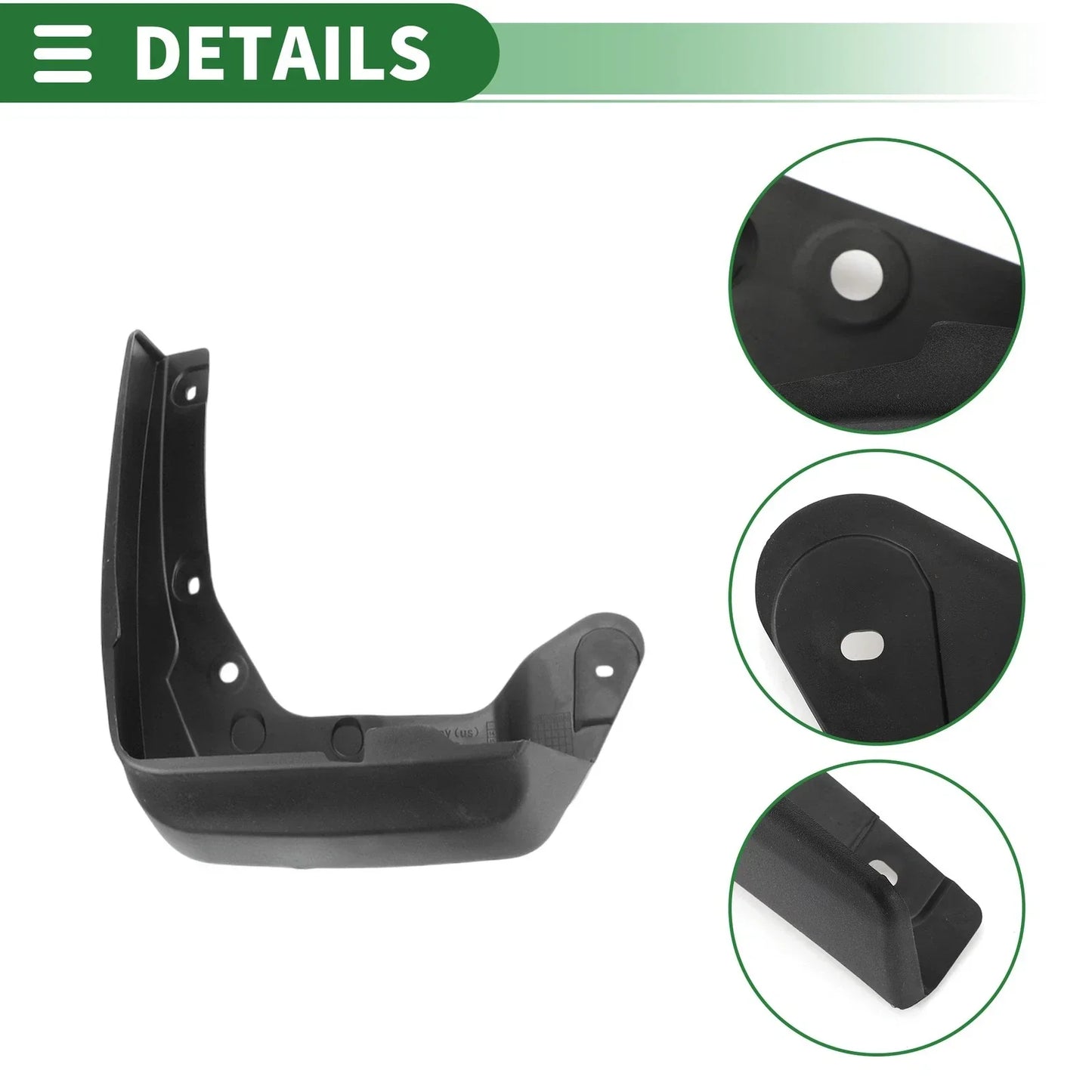 Mud Flaps Splash Guards Front & Rear for Honda Odyssey (2014-2017)