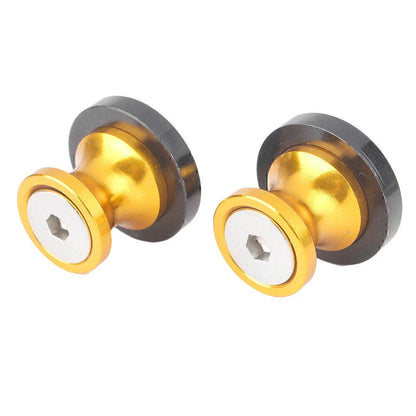 8mm Swingarm Sliders Spools Gold for Honda Suzuki Ducati Motorcycles