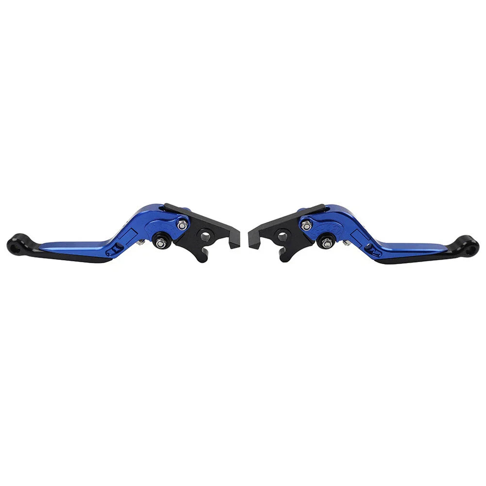 Blue Extendable Brake Clutch Levers for Ducati Panigale (899-1299, V2)
