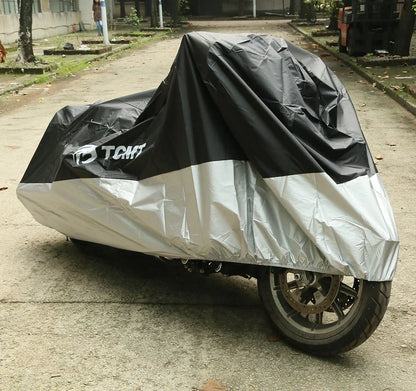 XXL Waterproof Motorcycle UV Dust Protector Cover for Harley Softail Fatboy