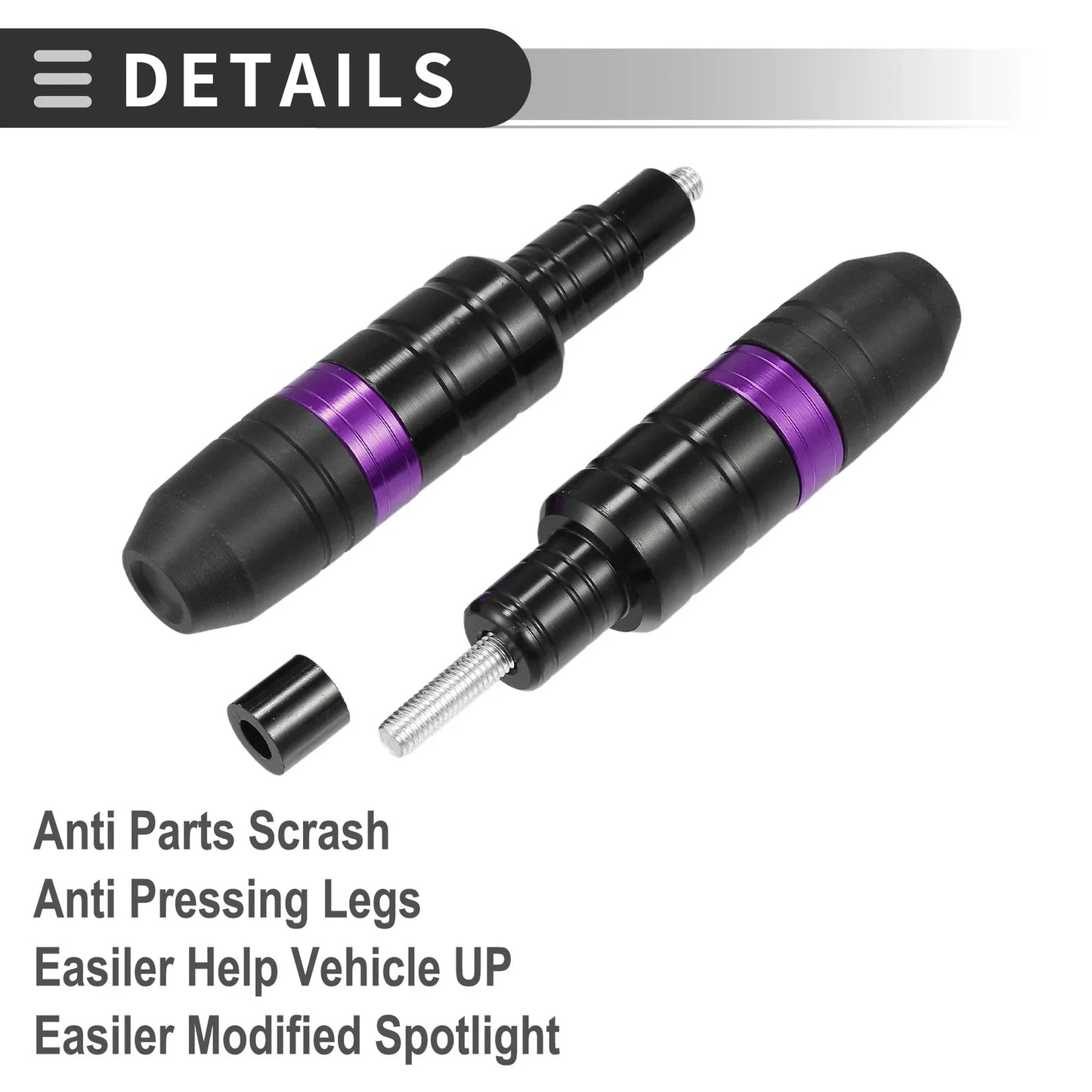 Motorcycle Frame Slider Exhaust Anti-Crash Protector for Honda
