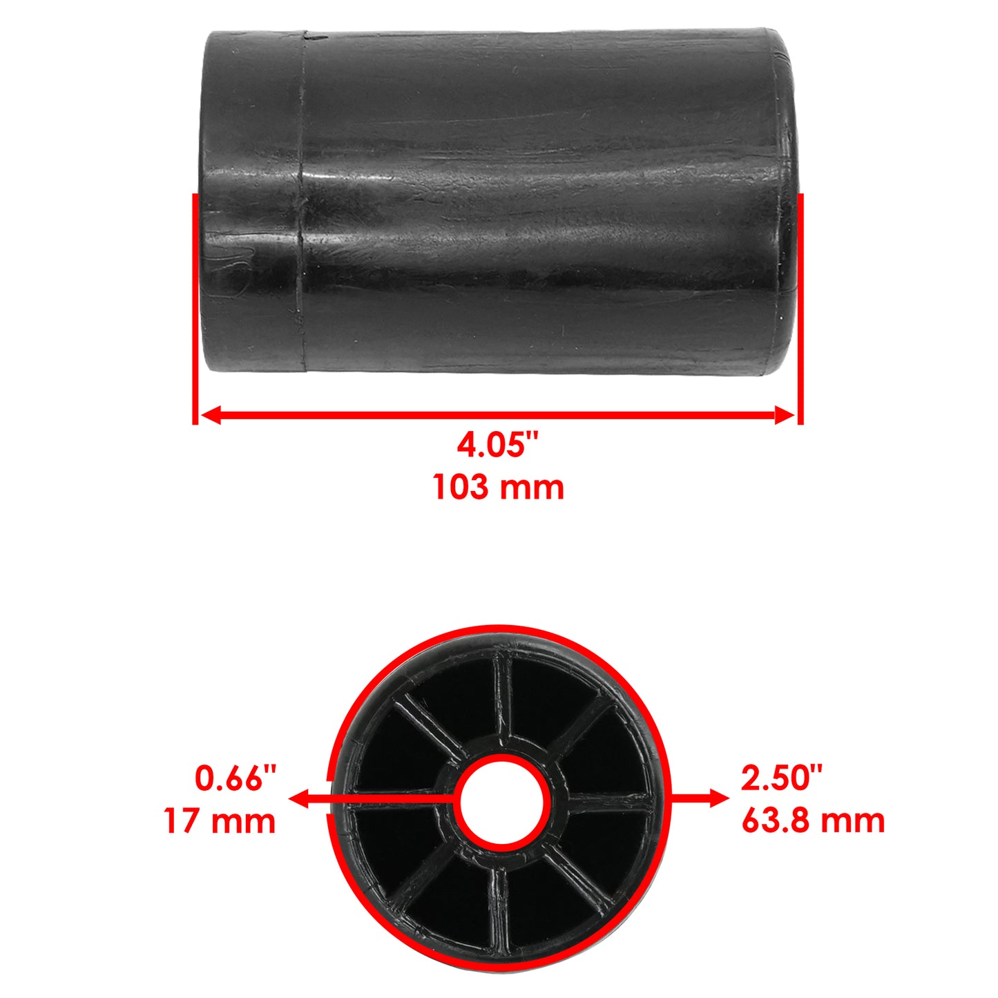 Deck Roller Assembly Replacement for Simplicity Mower 26 Inch (2015–2015)