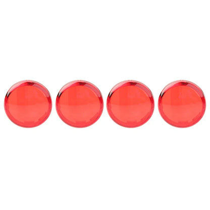 4 x Turn Signal Lens Light Covers for Harley Touring Softail Dyna