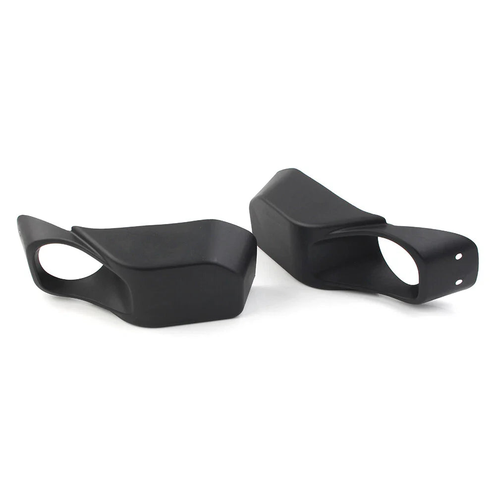 Black Front Bumper Fog Light Bezels for Jeep Wrangler (2013-2017)