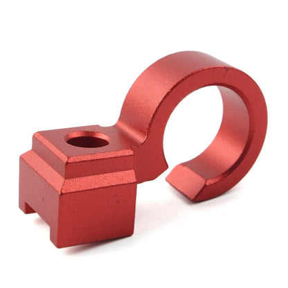 CNC Billet Front Brake Hose Line Clamp for Suzuki DRZ400SM (2005-2022) RED