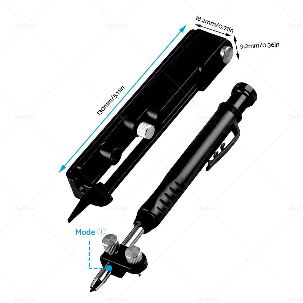 6pcs Multi-function Scribing Tool for Precise Woodworking