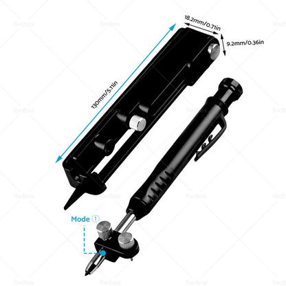 6pcs Multi-function Scribing Tool for Precise Woodworking