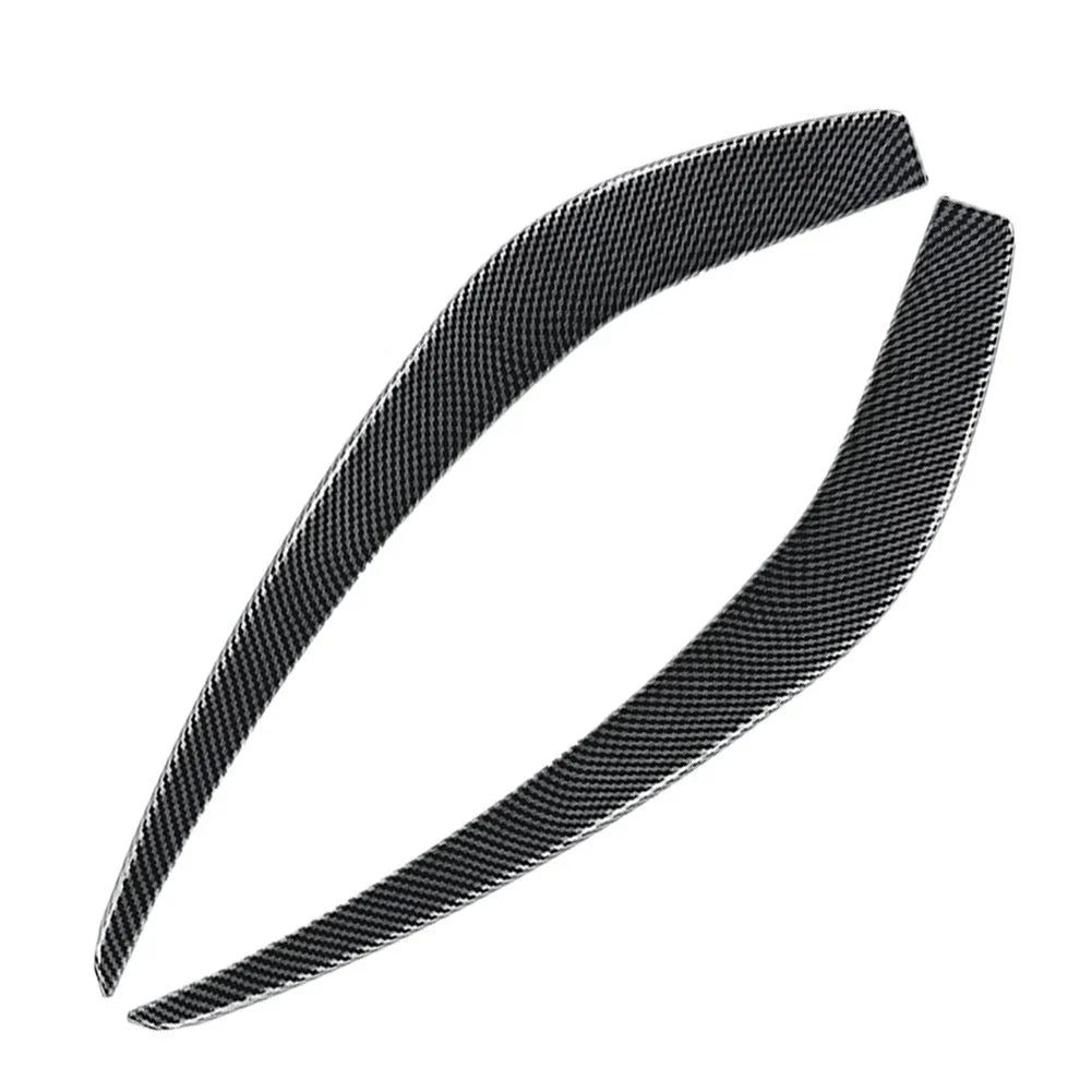 Carbon Fiber Black Front Bumper Side Air Vent Trims for Benz A Class (13-15)