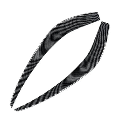 Carbon Fiber Black Front Bumper Side Air Vent Trims for Benz A Class (13-15)