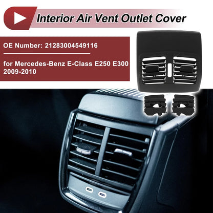Rear Center Console Air Outlet Vent Grille for Mercedes-Benz (2016-2023)