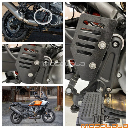Motorcycle Foot Peg Heel Guard Cover for Harley Pan America 1250 (2021-2023)